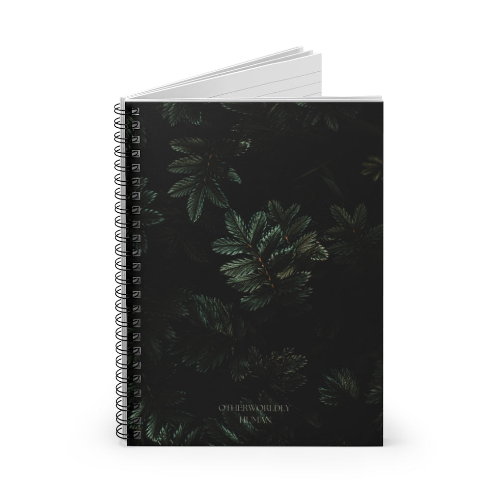 Dark Forest Otherworldly Human Spiral Notebook